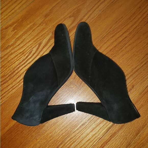Eric Michaels Black Leather booties - Picture 6 of 8